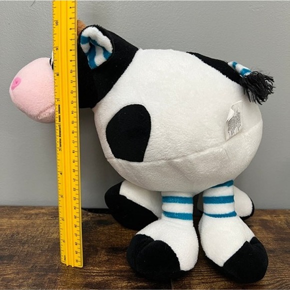 Cute‎ n Cuddly Chubby Round Cow Plush - Picture 5 of 5